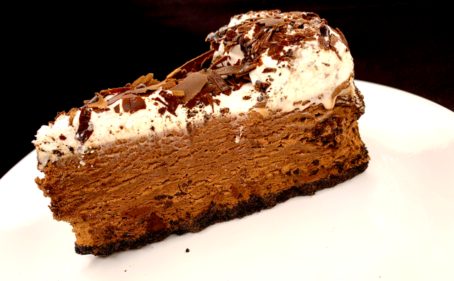 Order Chocolate Mousse Cake food online from Apas Kitchen store, Compton on bringmethat.com