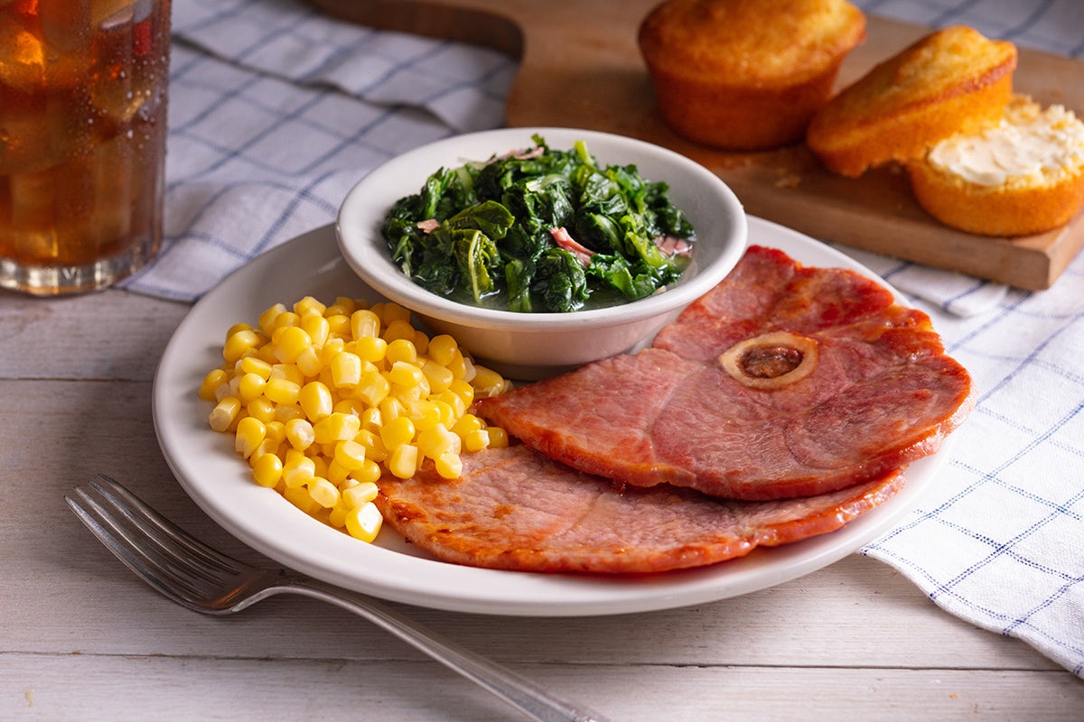 Order Country Ham food online from Cracker Barrel store, Greensboro on bringmethat.com