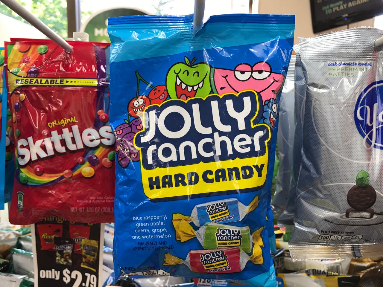 Order 7 oz. Jolly Ranchers Peg Bag food online from The Ice Cream Shop store, Providence on bringmethat.com