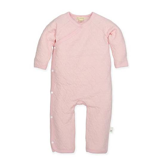 Order Burt's Bees Baby® Preemie Organic Cotton Quilted Kimono Coverall in Pink food online from Bed Bath & Beyond store, Lancaster on bringmethat.com