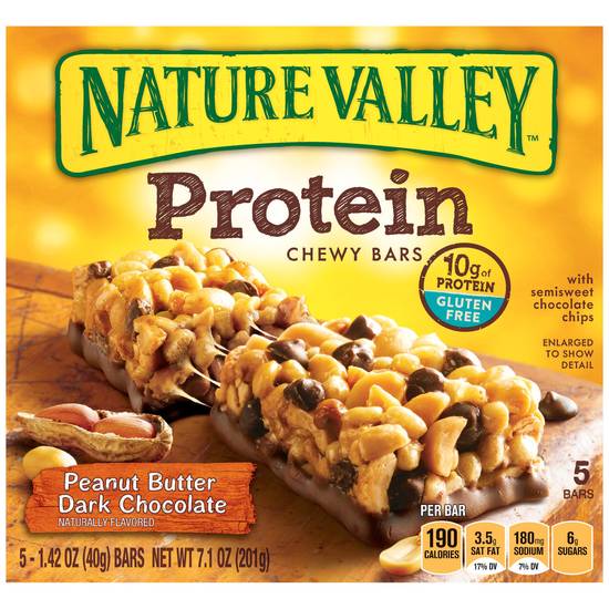 Order Nature Valley Protein Chewy Bars, Peanut Butter Dark Chocolate food online from Cvs store, FARGO on bringmethat.com