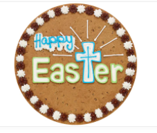 Order Happy Easter Cross - HS2254 food online from Cookie Co store, Longview on bringmethat.com