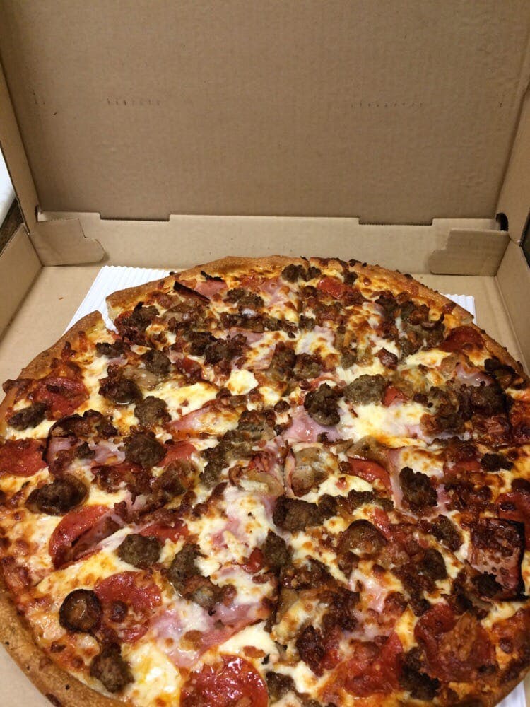 Order Meat Lovers Pizza - Small 10" food online from BHOP store, Watertown on bringmethat.com