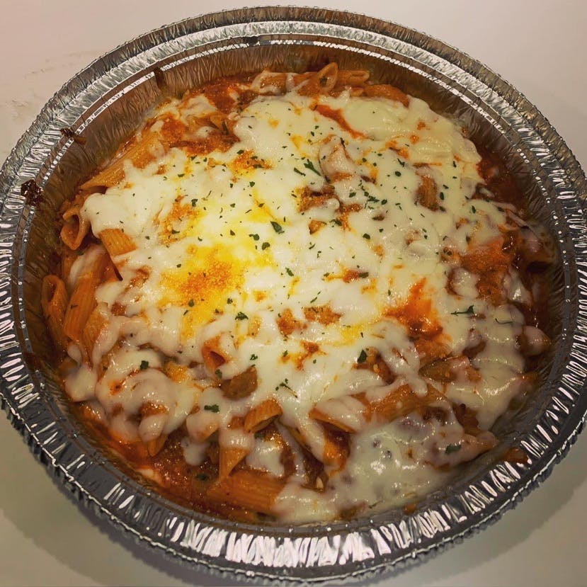 Order 8. Baked Ziti - Pasta food online from Village Cafe & Pizza store, Los Angeles on bringmethat.com