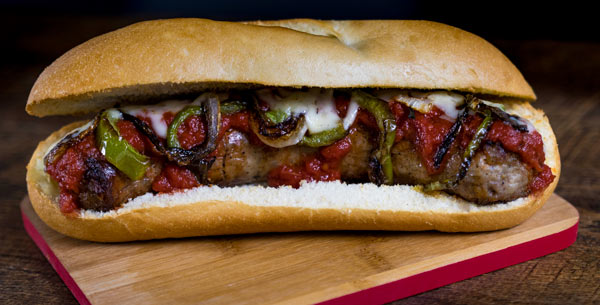 Order Sausage Sub food online from Gioninos Pizzeria store, Medina on bringmethat.com