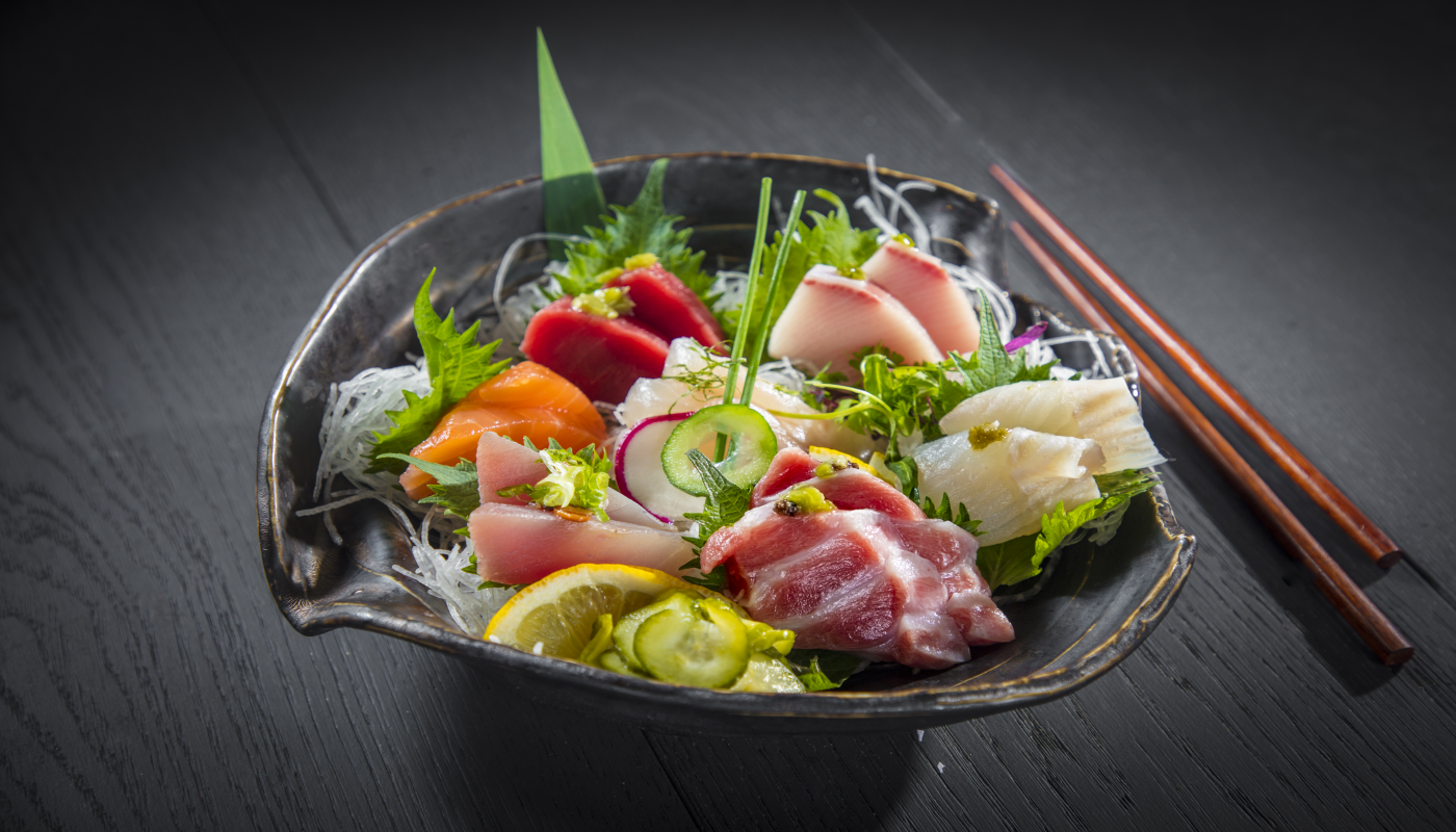 Order Premium Sashimi Combo food online from Starfish Sushi store, Downey on bringmethat.com