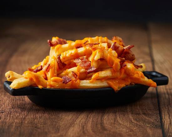 Order Bacon Cheese Fries food online from Ranch Burger Co. store, Detroit on bringmethat.com