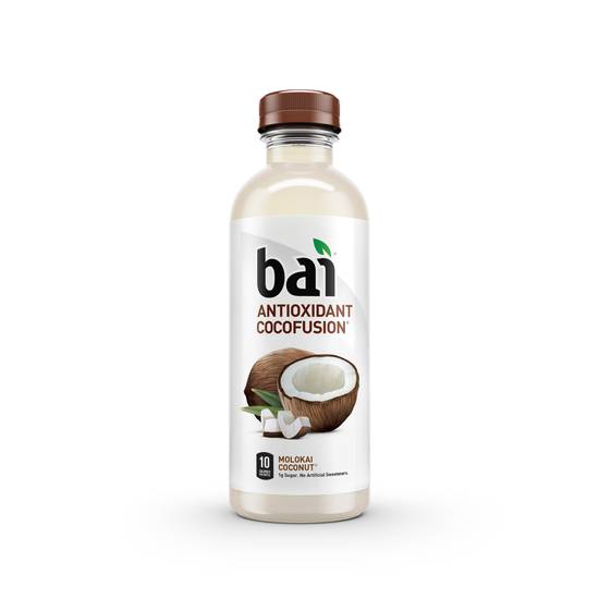 Order Bai Coconut Flavored Water Molokai Coconut Antioxidant Infused Drinks (18 oz) food online from Rite Aid store, Ojai on bringmethat.com