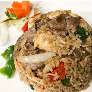 Order Basil Fried Rice - Dinner food online from Sawasdee Thai Cuisine store, Norfolk on bringmethat.com