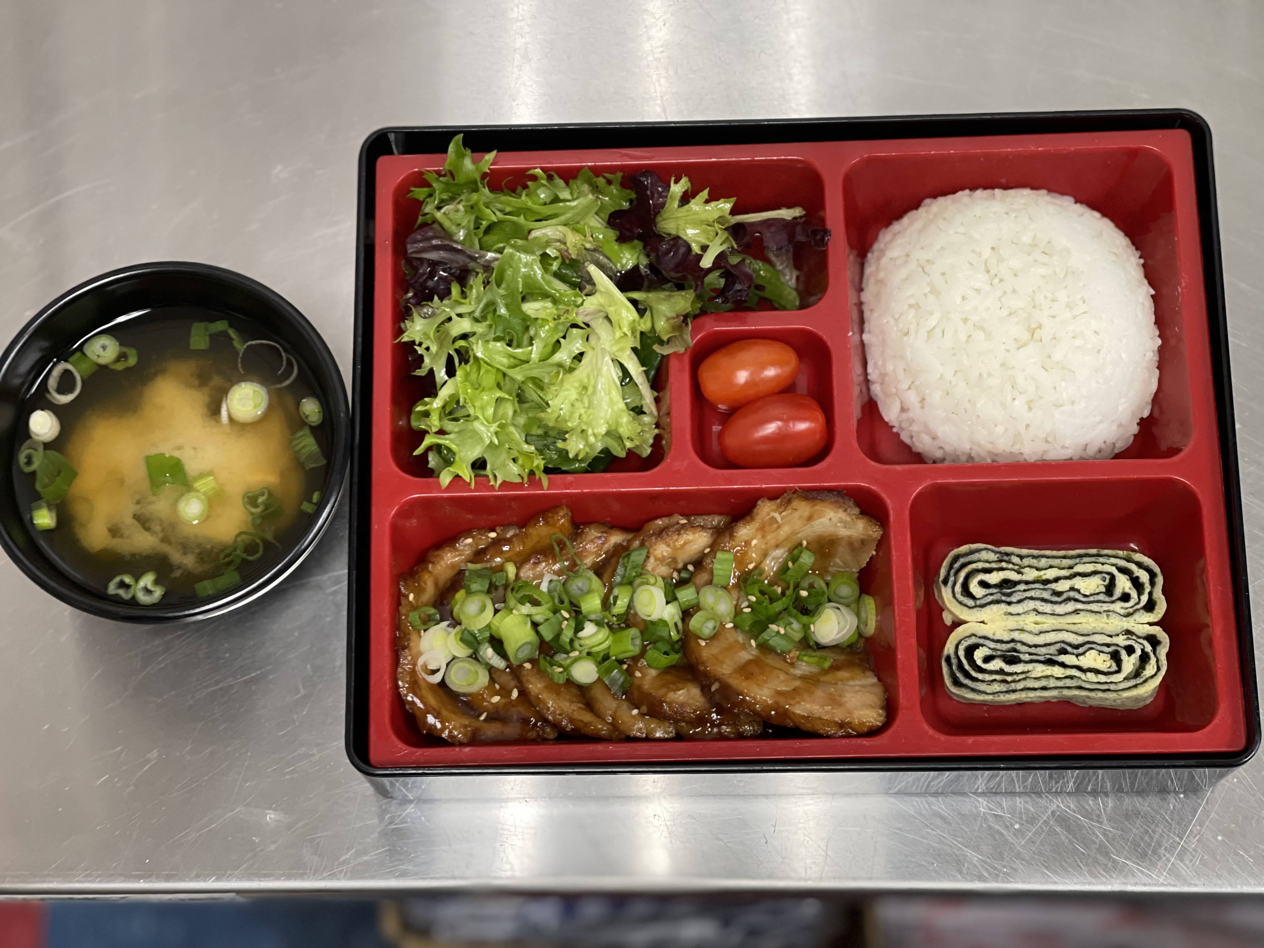 Order B02 Chashu Bento food online from Sudooku Ramen store, Naperville on bringmethat.com