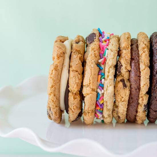 Order Chocolate Chipper Sandwich Cookie food online from Petunia Pies & Pastries store, Portland on bringmethat.com