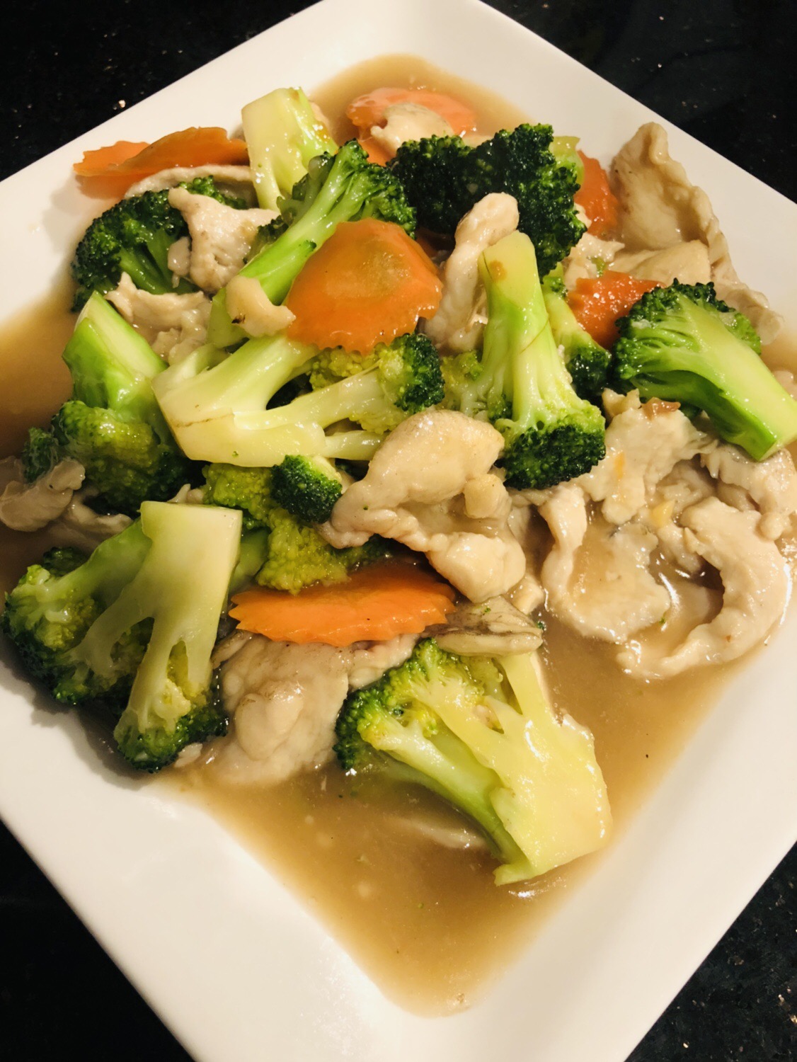 Order Broccoli food online from Exotic Thai Cafe store, Woodland Hills on bringmethat.com