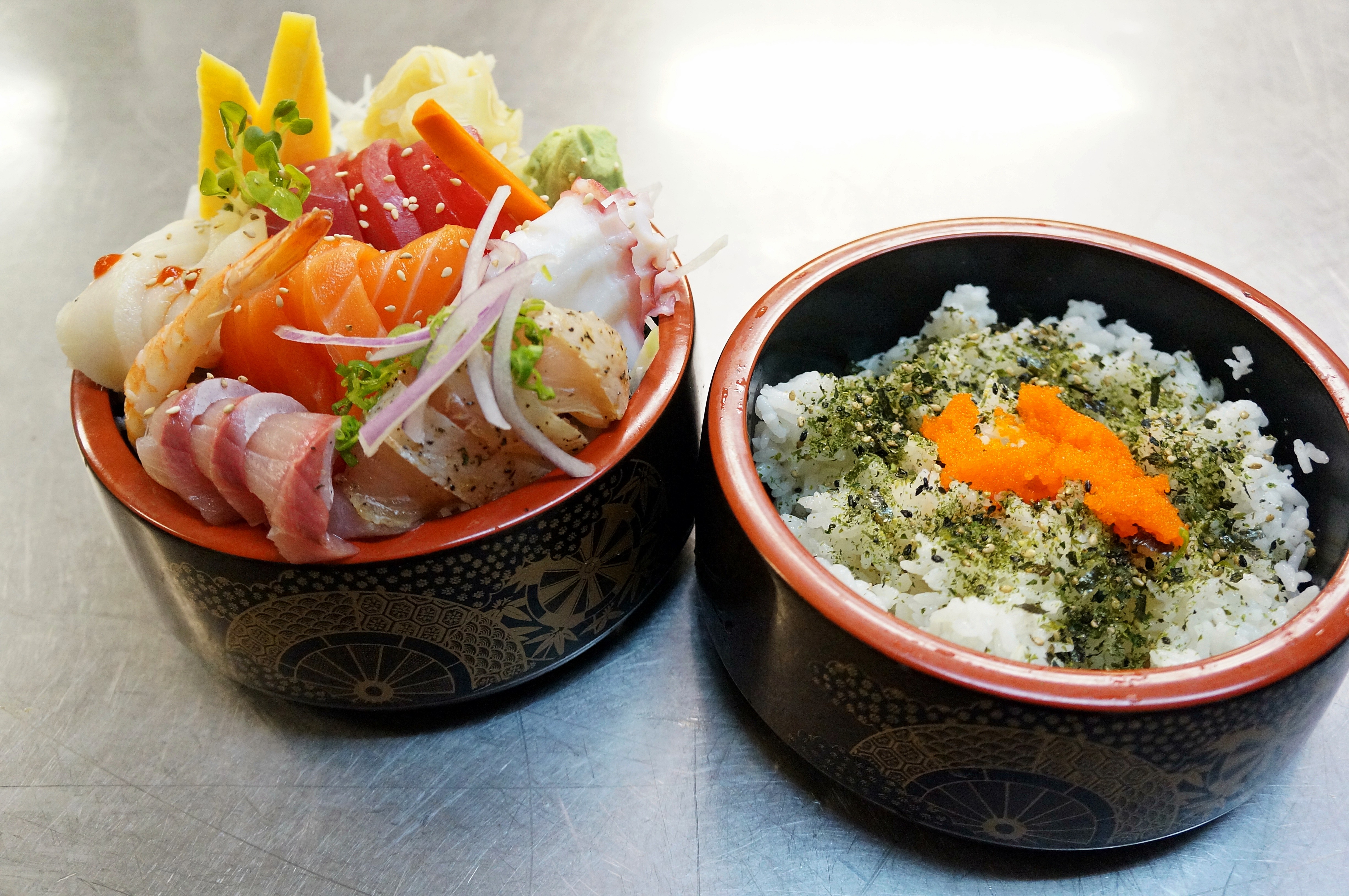 Order Chirashi Bowl Lunch Special food online from Kibo Sushi store, Ventura on bringmethat.com