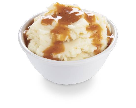 Order Mashed Potatoes and Gravy food online from Krispy Krunchy Chicken store, Snoqualmie on bringmethat.com