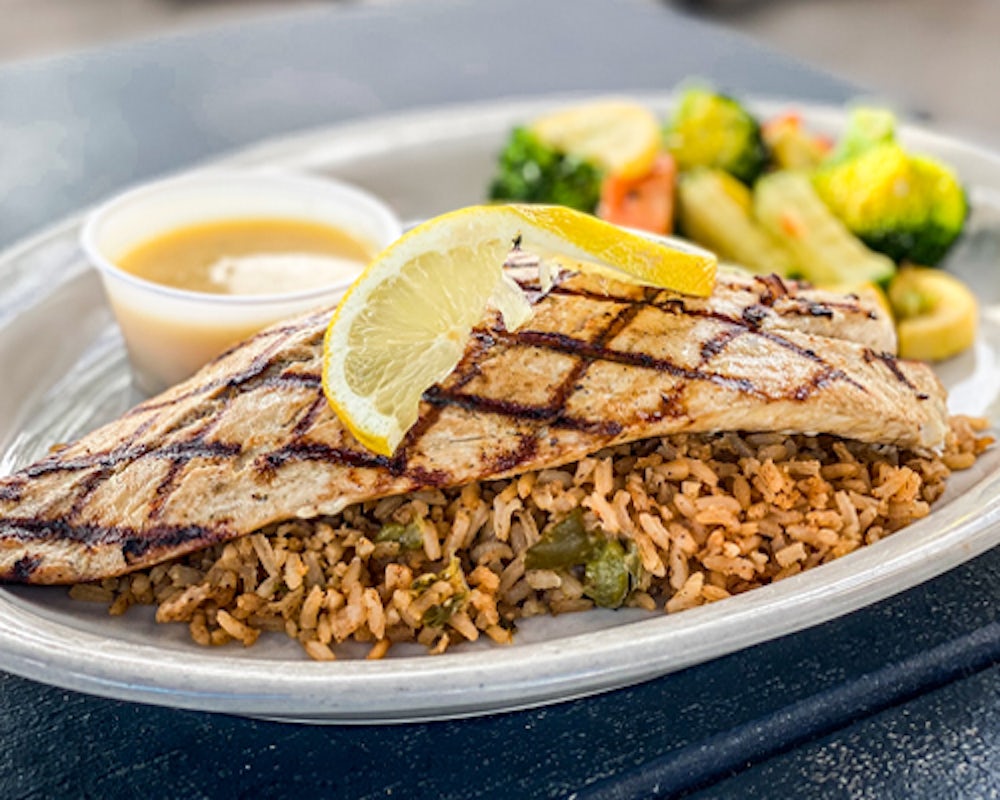 Order Grilled Redfish food online from Willie's Grill & Icehouse store, Sugarland on bringmethat.com
