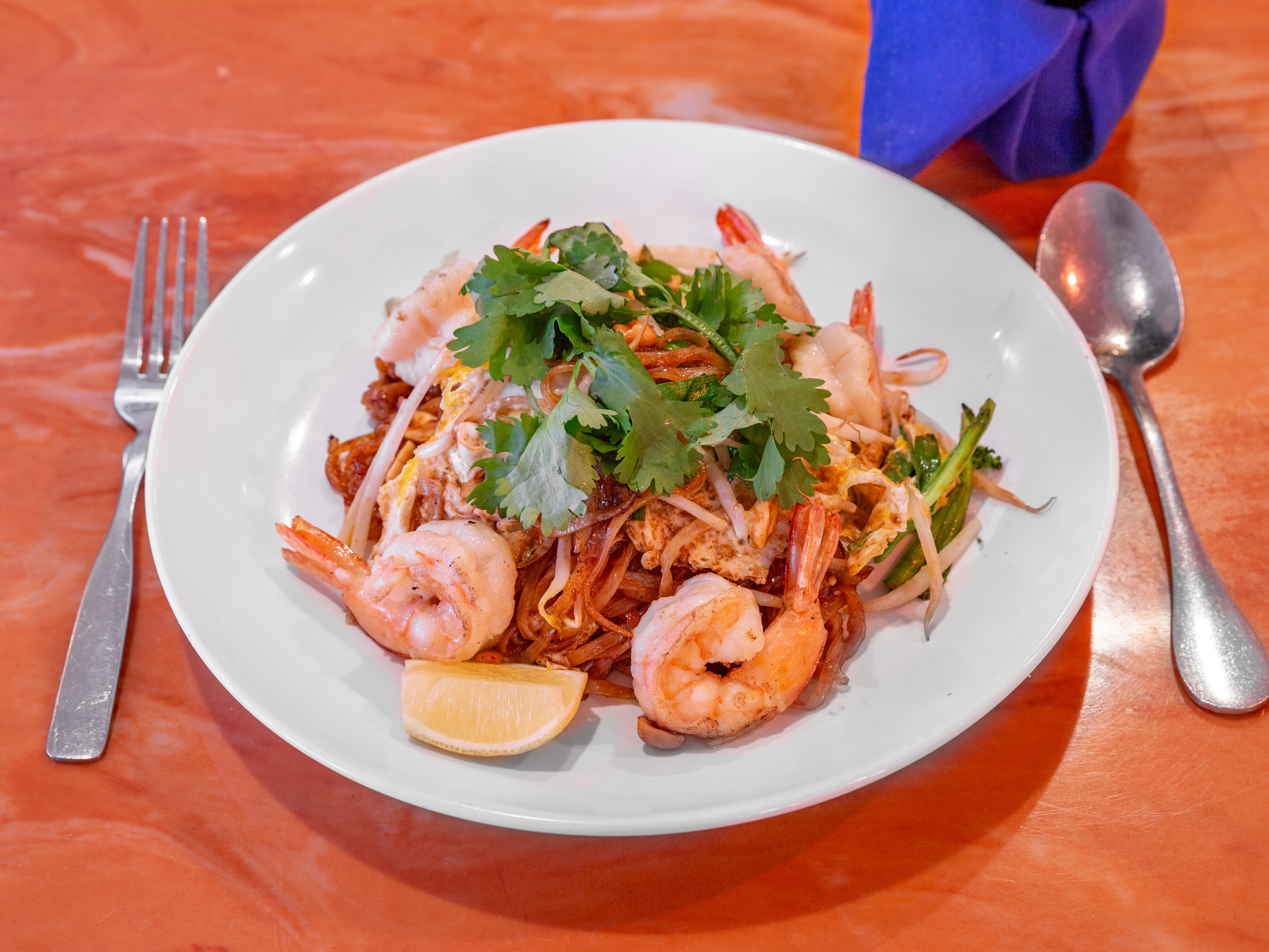 Order Crystal Pad Thai with Shrimp food online from Bangkok city thai restaurant store, Hoboken on bringmethat.com