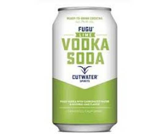 Order Cutwater Lime Vodka Soda 12oz can food online from Pit Stop Liquor Mart store, El Monte on bringmethat.com