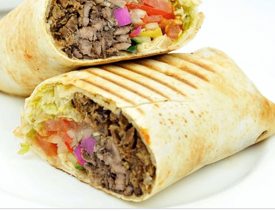 Order Lamb And Beef Shawarma Wrap food online from The Greek Express store, West Chester on bringmethat.com