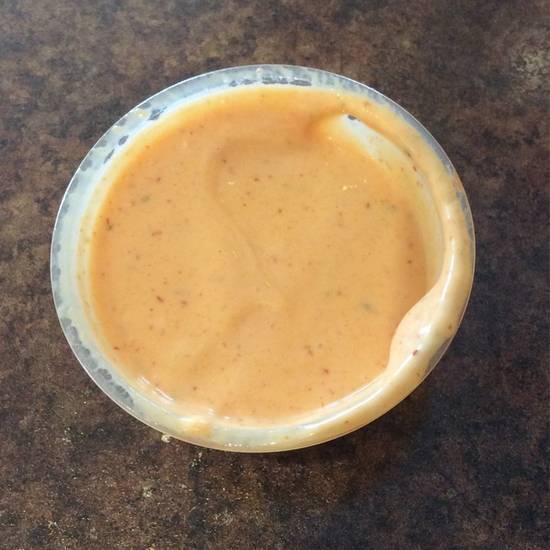 Order Srirancha Dipping Sauce - 2 oz food online from Grilled Cheese Mania store, Harrisonburg on bringmethat.com