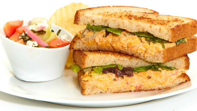 Order Spicy Pimento Cheese Sandwich food online from Taziki Mediterranean Cafe store, Florence on bringmethat.com