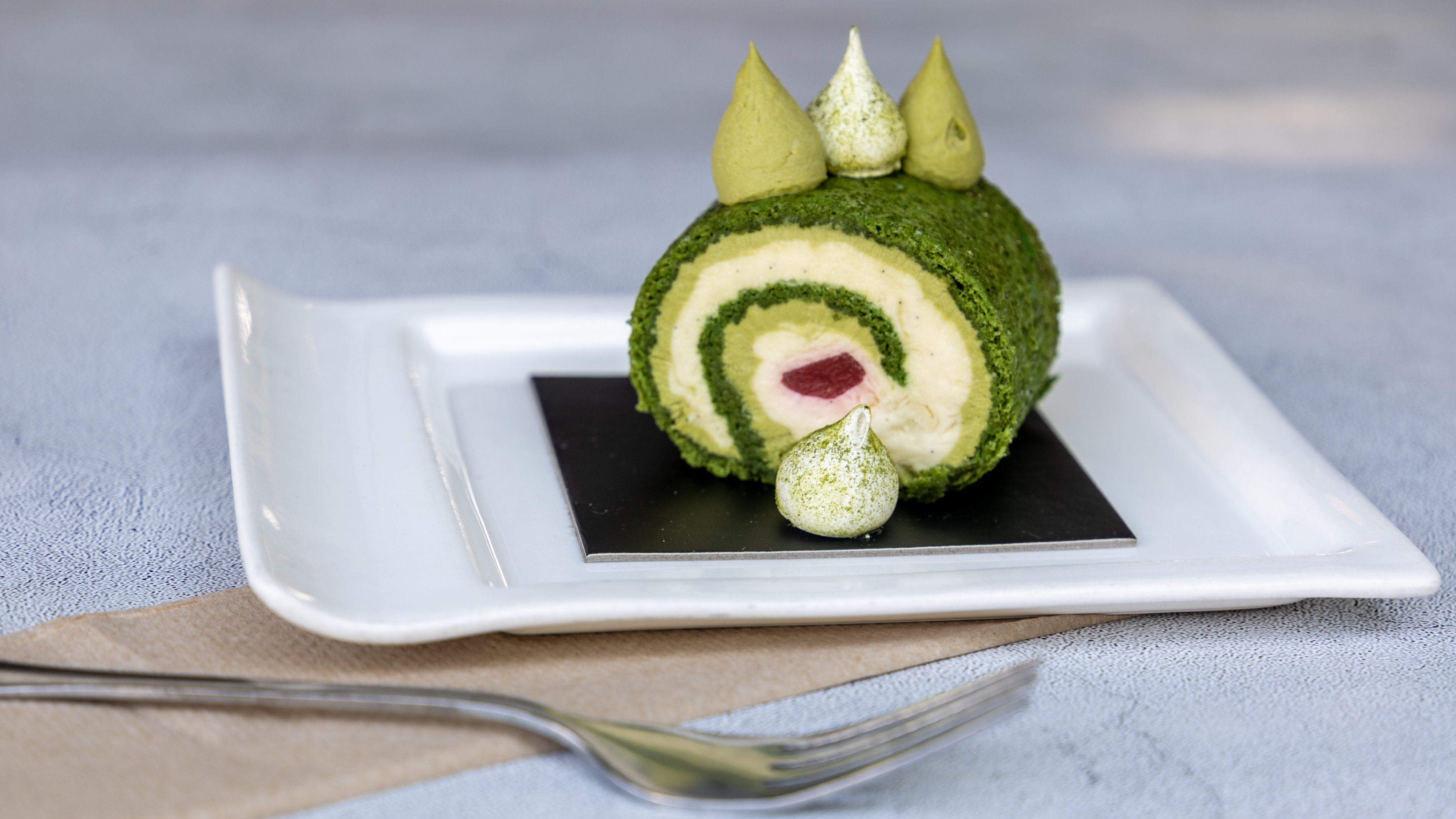 Order Matcha Roulade food online from Alexander Patisserie store, Mountain View on bringmethat.com