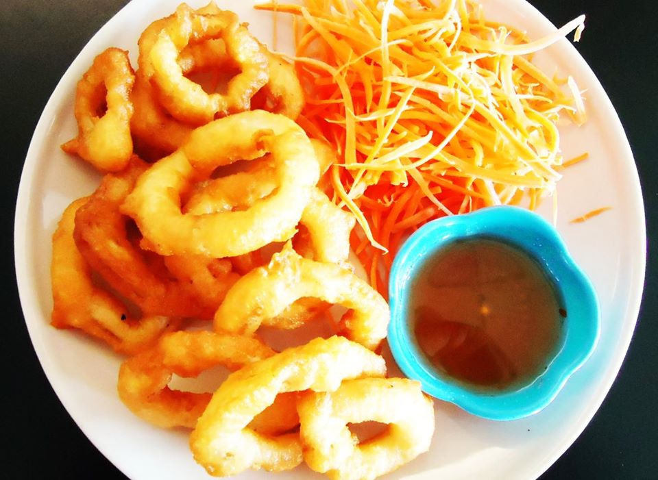Order Fried Calamari food online from Siriwan Thai Restaurant store, Silver Spring on bringmethat.com