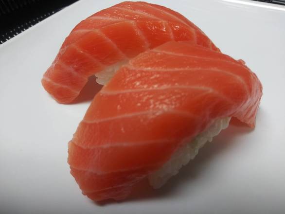 Order Salmon (2 Piece) food online from Joa Sushi store, Southgate on bringmethat.com