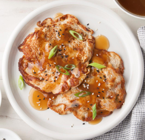 Order Shrimp Egg Foo Young food online from China Wok store, Cypress on bringmethat.com