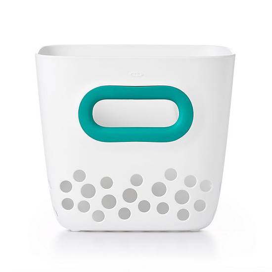 Order OXO Tot® Bath Toy Bin in Teal food online from Buybuy Baby store, Whitehall on bringmethat.com