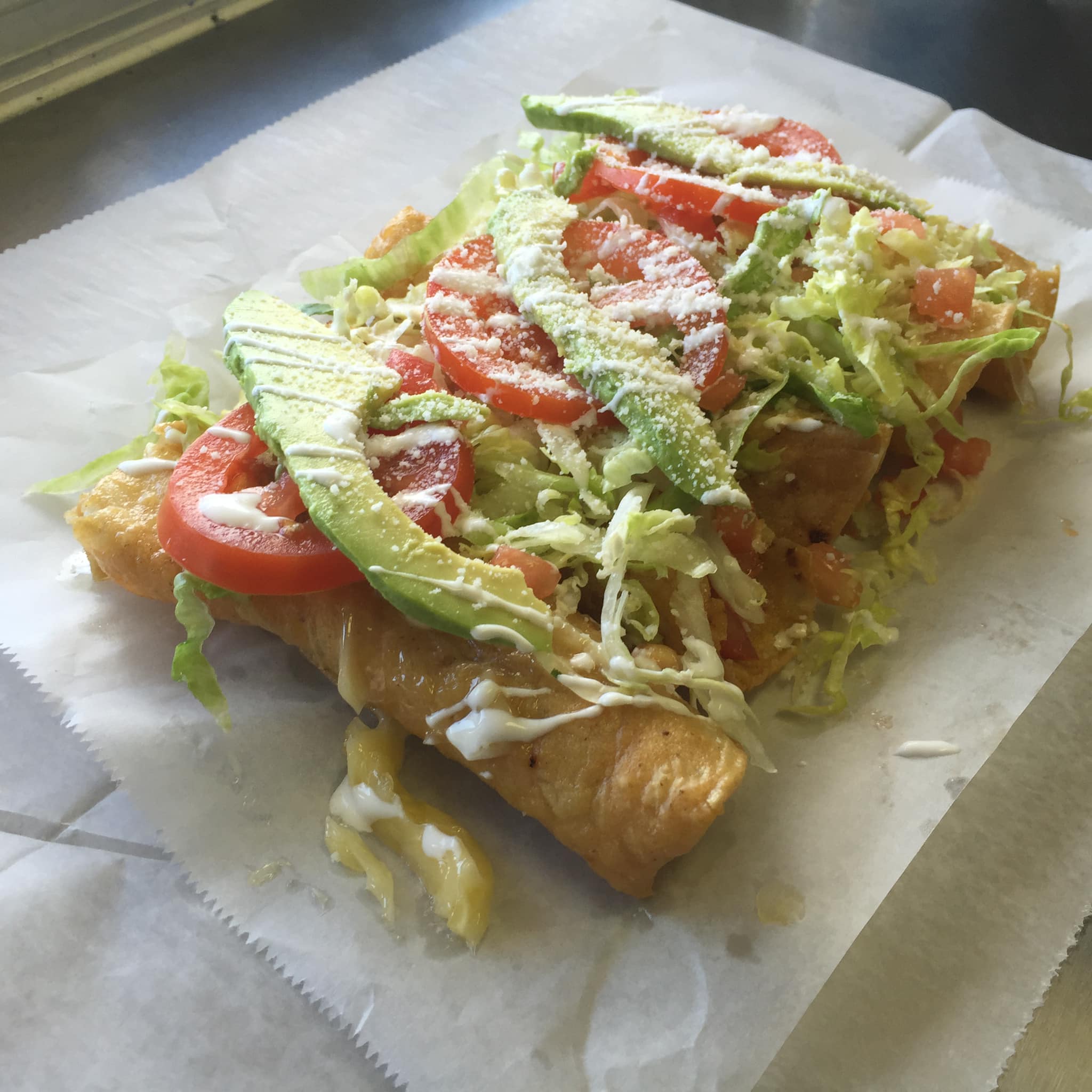 Order Tacos Dorados food online from El Progreso store, Champaign on bringmethat.com