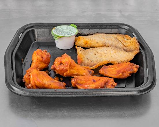 Order Fish and Wings food online from Hotlanta Wings store, Macon-Bibb County on bringmethat.com