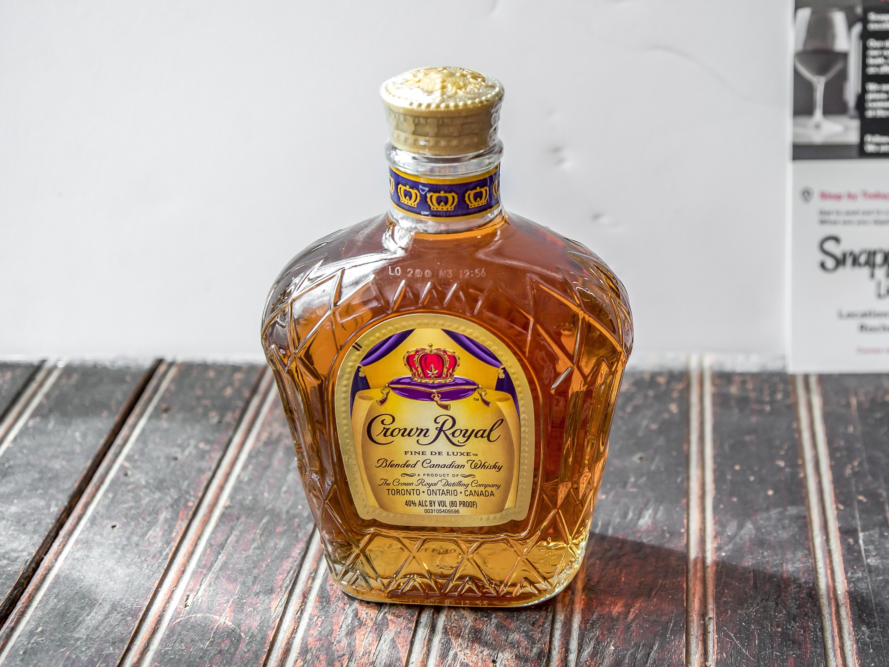 Order Crown Royal Canadian 375 ML food online from Snappie Sips store, Rochester on bringmethat.com