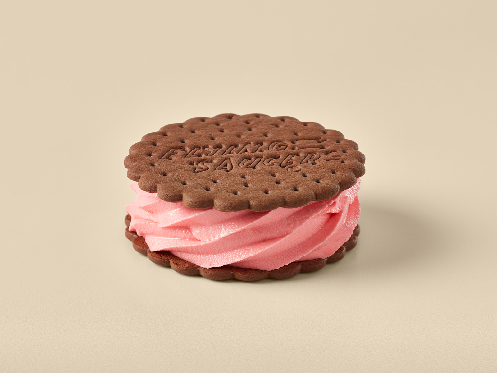 Order Strawberry Flying Saucer® food online from Carvel store, Williston Park on bringmethat.com