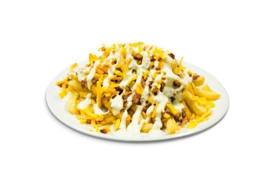 Order Bacon Ranch Fries food online from Geno's Pizza & Cheesesteaks store, Gilbert on bringmethat.com