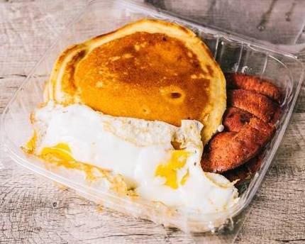 Order Pancakes and Eggs food online from Day & Night Deli store, Brooklyn on bringmethat.com