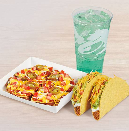 Order Cheesy Jalapeño Mexican Pizza Combo food online from Taco Bell store, Oklahoma City on bringmethat.com