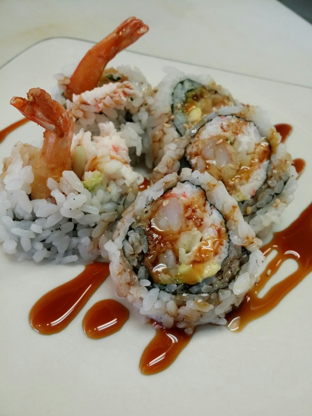 Order Shrimp Tempura Roll food online from Arata Sushi & Bowl store, Las Vegas on bringmethat.com