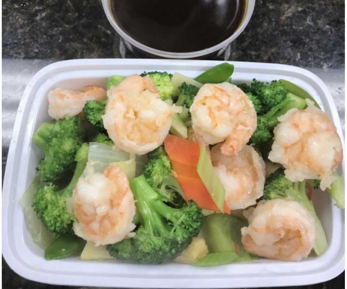 Order D3. Steam Shrimp with Mixed Vegetables 水煮杂菜虾 food online from China Star store, Blue Bell on bringmethat.com