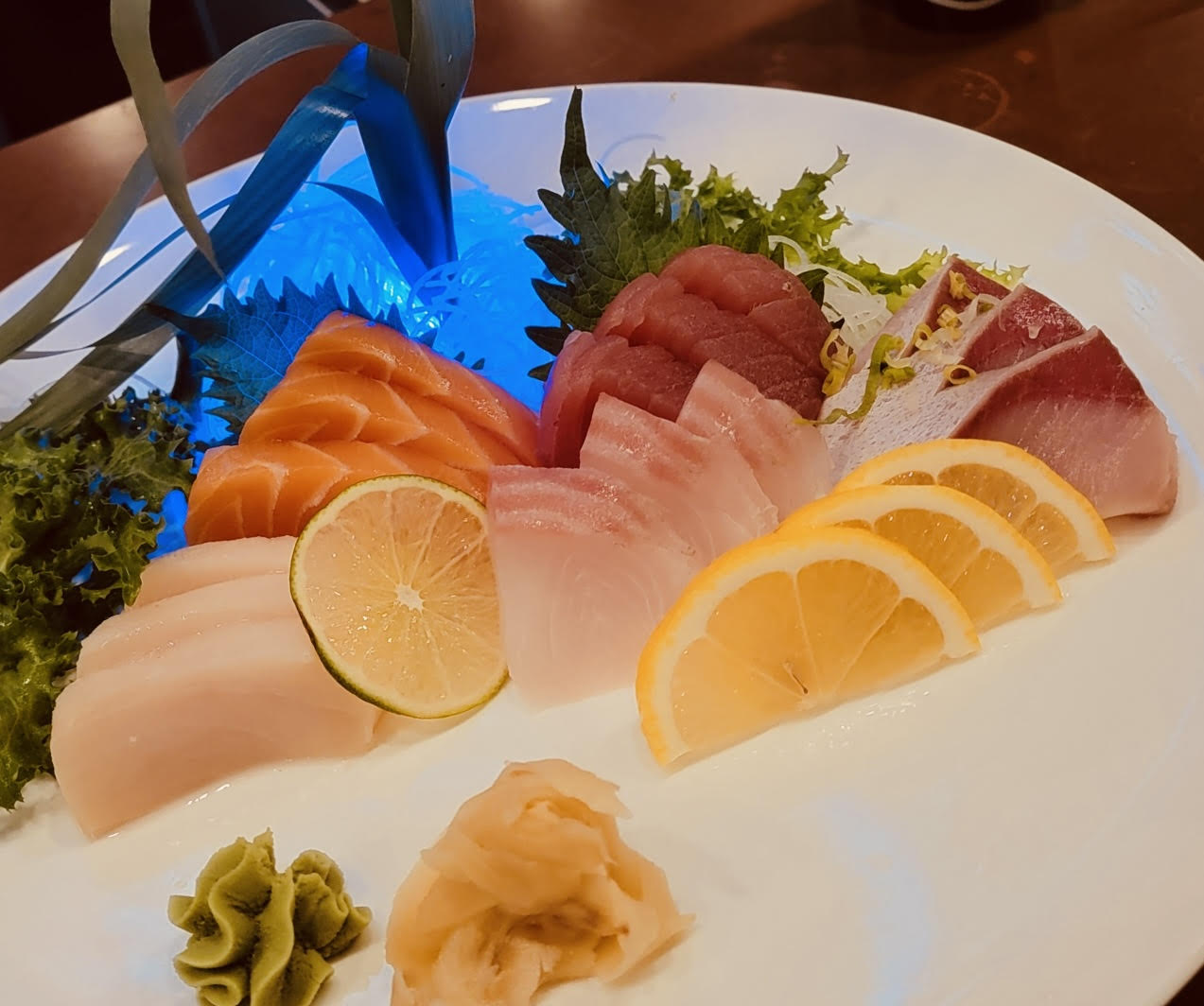 Order Sashimi Deluxe food online from J&J Asian Cuisine store, Danvers on bringmethat.com