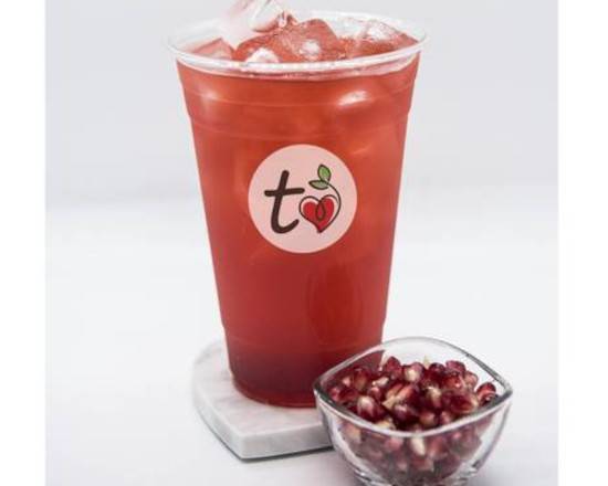Order Hibiscus & Pomegranate Juice food online from TeaLove Ontario store, Ontario on bringmethat.com