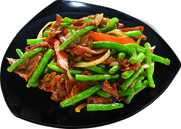 Order Beef with Green Bean food online from Hong KONG Express store, Artesia on bringmethat.com
