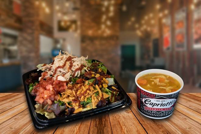 Order Half Salad and Cup of Soup food online from Capriotti's Sandwich Shop store, Springfield on bringmethat.com