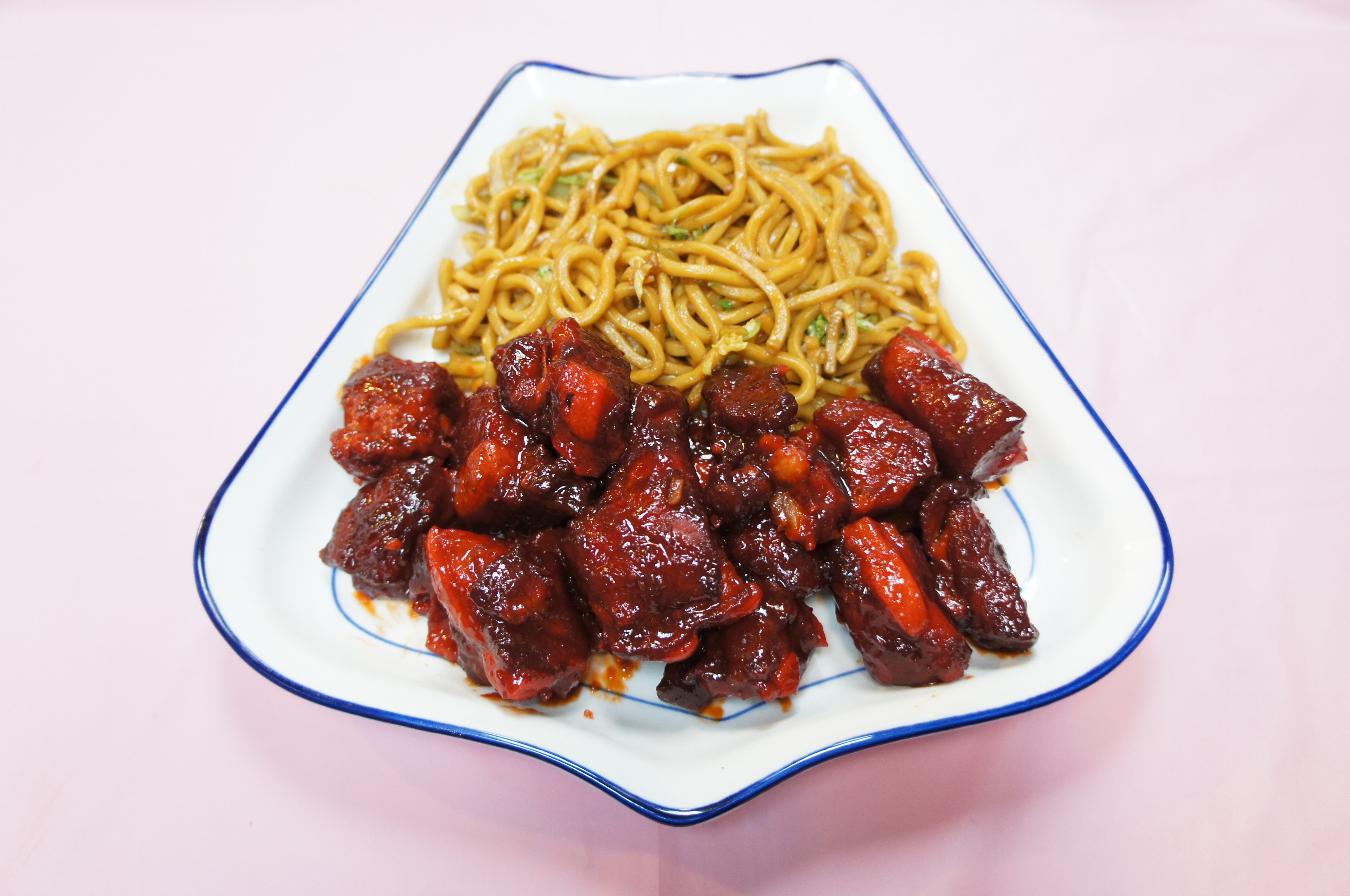 Order BBQ Spare Rib Tips with Lo Mein food online from Zhengs China Express store, Randallstown on bringmethat.com