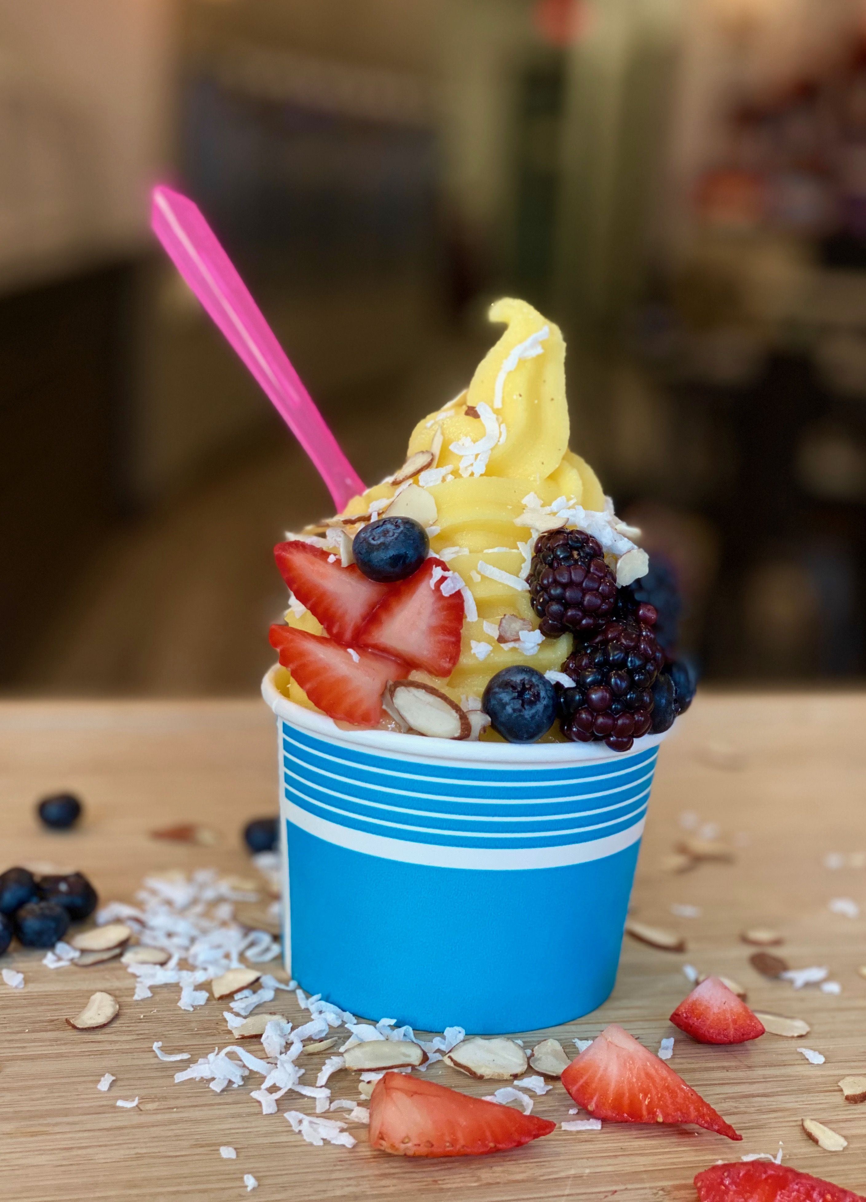 Order Frozen Yogurt & Toppings food online from Dunbri Dessert Cafe store, Haymarket on bringmethat.com