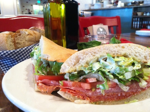Order Italian Po’Boy Sandwich food online from Rosti Tuscan Kitchen store, Santa Monica on bringmethat.com