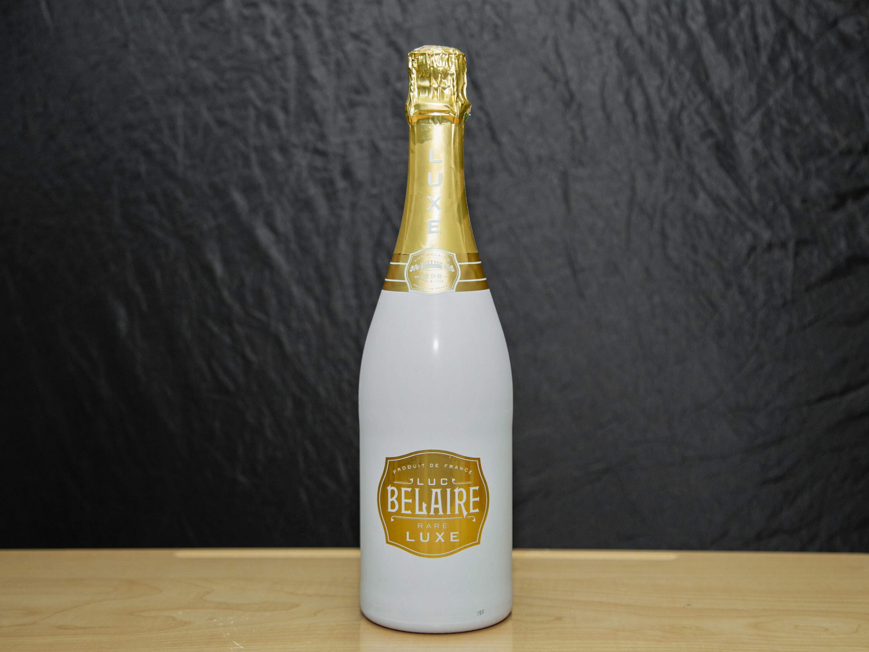 Order Luc Belaire Rare Luxe, 750 ml. Champagne (12.5% ABV) food online from Platinum Star Food & Liquor store, Chicago on bringmethat.com