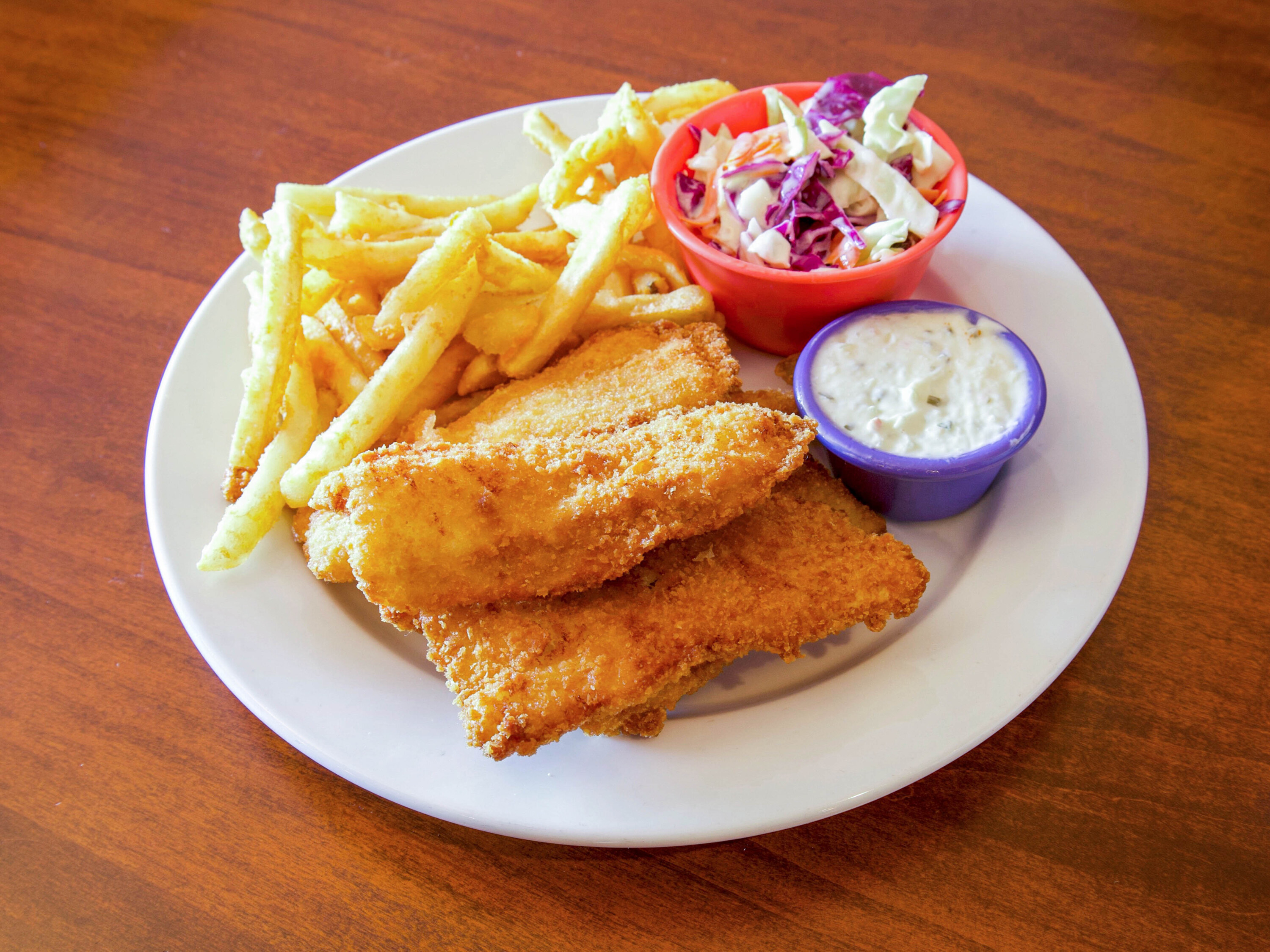 Order Fish and Chips  food online from Dante Pizza store, Stockton on bringmethat.com