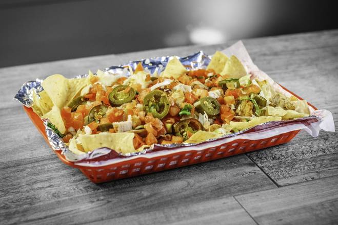 Order Nachos food online from Barberitos store, Athens on bringmethat.com
