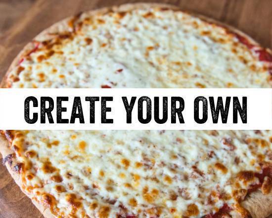 Order Create Your Own Thin Crust Pizza food online from Giordano store, Canton on bringmethat.com
