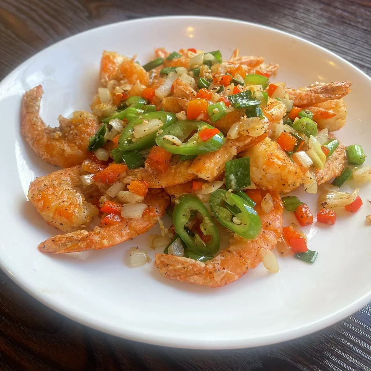 Order 椒盐虾 Salt and Pepper Shrimps food online from Little Chengdu store, Seattle on bringmethat.com